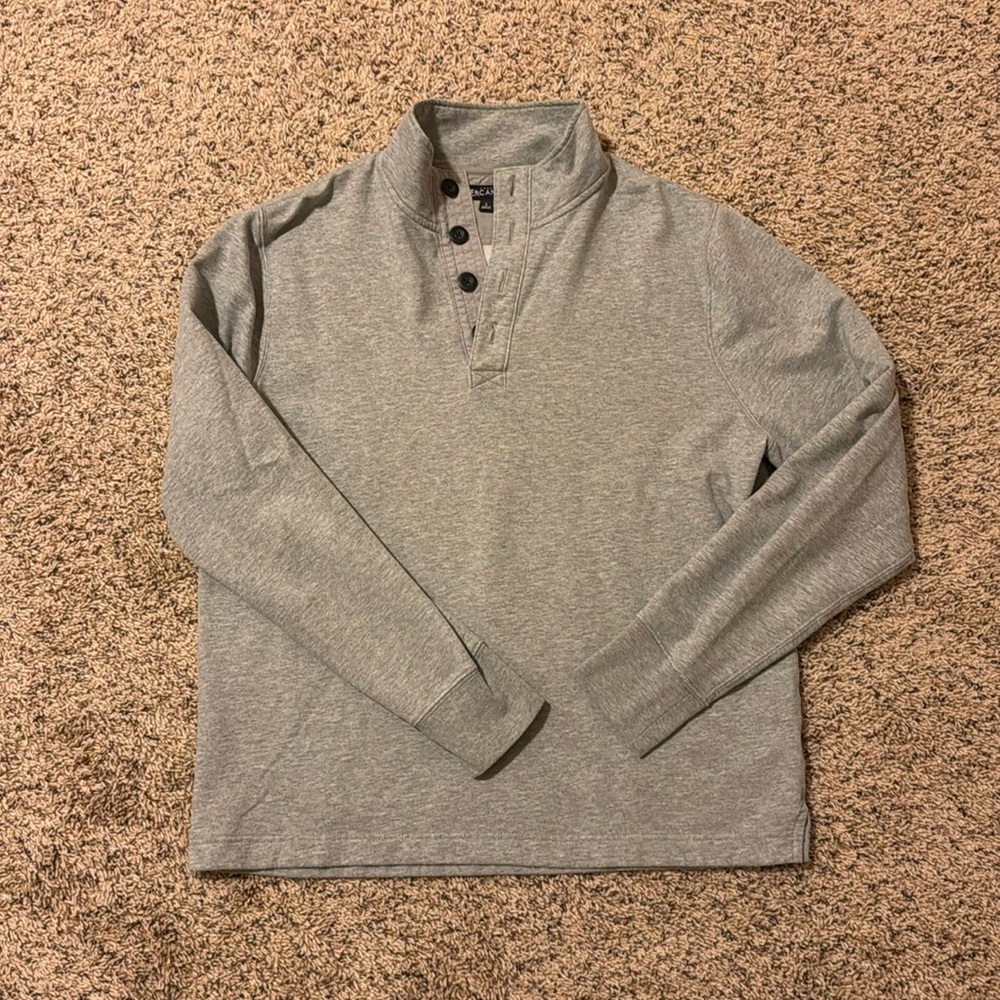 JCrew Factory grey sweatshirt